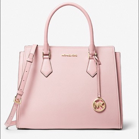 Michael Kors Dillon Leather Satchel Bag - Picture 10 of 10